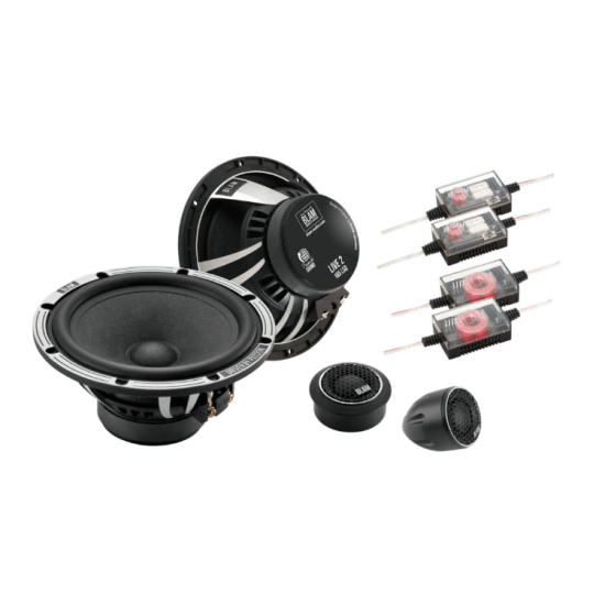BLAM LIVE 165 LSQ Zestaw głośników o średnicy wooferów 16,5 cm, 2-drożny - 2 Ohm, 60 / 120 W